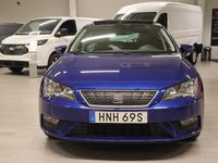 Begagnad Seat Leon Style 116 HK (85 kW) 2019 Blå Halvkombi