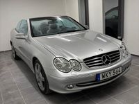 Begagnad Mercedes CLK200 Avantgarde 163 HK (119 kW) 2005 Silver Cab