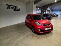 Begagnad Kia Picanto 69 HK (50 kW) 2014 Röd Halvkombi