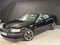 Begagnad Saab 9-3 Cabriolet Linear 175 HK (128 kW) 2005 Svart Cab