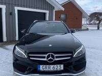 begagnad Mercedes C220 AMG Burmester Euro 6