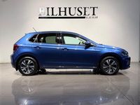 Begagnad VW Polo 95 HK (69 kW) 2018 Blå Halvkombi