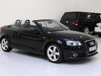 Begagnad Audi A3 Cabriolet S-Line 160 HK (117 kW) 2012 Svart Cab