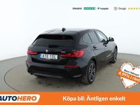 Begagnad BMW 118 Sport Line 137 HK (100 kW) 2022 Svart Halvkombi
