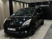 Begagnad Peugeot 5008 Allure 111 HK (81 kW) 2012 Svart Minibuss
