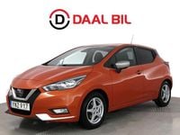 Begagnad Nissan Micra Acenta 71 HK (52 kW) 2017 Orange Halvkombi