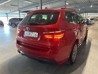 begagnad BMW X3 xDrive30d M-Sport Värmare B-kam Navi HuD Skinn Drag