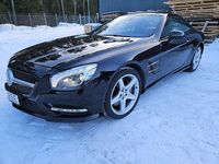 Begagnad Mercedes SL500 AMG 435 HK (319 kW) 2014 Svart Cab