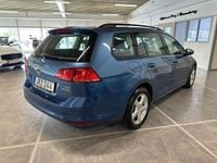 Begagnad VW Golf VII 110 HK (80 kW) 2015 Blå Kombi