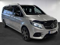 begagnad Mercedes V300 4MATIC EX Lång, AMG Line, 3.2t 9G-Tronic, 237hk, FIN SPEC -2022