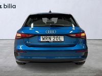 Begagnad Audi A3 Proline 151 HK (111 kW) 2023 Blå Sedan