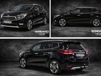 Begagnad Kia Carens Advance 143 HK (105 kW) 2017 Svart Minibuss