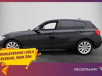 Begagnad BMW 118 M Sport 150 HK (110 kW) 2018 Svart Halvkombi