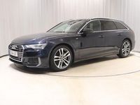 Begagnad Audi A6 S-Line 204 HK (150 kW) 2022 Blå Kombi