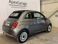 begagnad Fiat 500C 1.2 8V Lounge PDC Nybes Nyservad