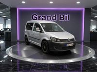 Begagnad VW Caddy 102 HK (75 kW) 2015 Silver Minibuss