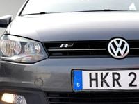 Begagnad VW Polo R-line 91 HK (66 kW) 2014 Grå Halvkombi