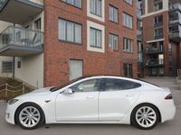 begagnad Tesla Model S Long Range MOMS GARANTI 1äg Ultra White Prem