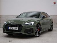 Begagnad Audi A5 S-Line 265 HK (194 kW) 2022 Mörkgrön Sportkupé