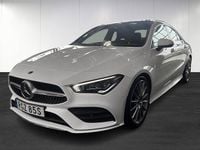 Begagnad Mercedes CLA250 Premium 225 HK (165 kW) 2019 Vit (white) Sedan