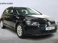 Begagnad VW Golf VII 110 HK (80 kW) 2015 Svart Halvkombi