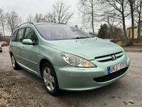 begagnad Peugeot 307 SW 2.0 /Panorama/Kupévärmare/NyBesiktad/Automat