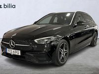 Begagnad Mercedes C300e AMG 204 HK (150 kW) 2022 Svart Kombi