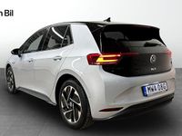 Begagnad VW ID.3 Pro Performance 150 kW (204 HK) 2022 Silver Halvkombi