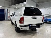 Begagnad Toyota HiLux 150 HK (110 kW) 2018 Vit Pickup
