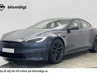 Begagnad Tesla Model S Plaid 759 kW (1033 HK) 2022 Grå Halvkombi