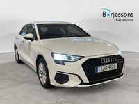 Begagnad Audi A3 Proline 151 HK (111 kW) 2023 Vit Sedan