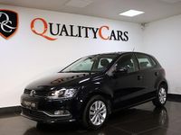 Begagnad VW Polo 90 HK (66 kW) 2016 Svart Halvkombi