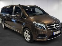 Begagnad Mercedes V250 Avantgarde 190 HK (139 kW) 2019 Brun Minibuss