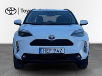 Begagnad Toyota Yaris 2023 Vit Halvkombi