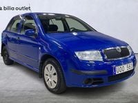 Begagnad Skoda Fabia 2004 Blå