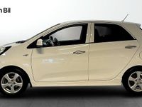 Begagnad Kia Picanto 69 HK (50 kW) 2014 Vit Halvkombi