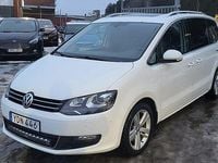 Begagnad VW Sharan 150 HK (110 kW) 2016 Vit Minibuss