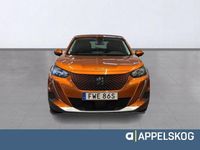 Begagnad Peugeot e-2008 Active 100 kW (136 HK) 2021 Orange SUV