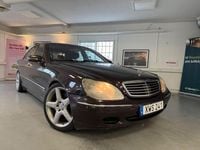 Begagnad Mercedes S600L 367 HK (269 kW) 2000 Lila Sedan
