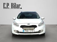 Begagnad Kia Ceed 135 HK (99 kW) 2014 Vit Halvkombi