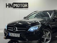 Begagnad Mercedes C220 AMG line 170 HK (125 kW) 2017 Svart Kombi