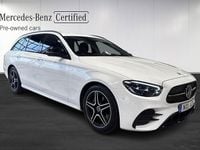 Begagnad Mercedes E220 AMG 194 HK (142 kW) 2020 Vit Kombi