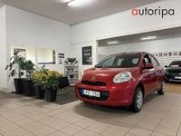 Begagnad Nissan Micra 80 HK (58 kW) 2011 Röd Halvkombi