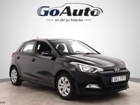 Begagnad Hyundai i20 Comfort 84 HK (61 kW) 2018 Svart Halvkombi