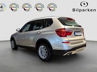 Begagnad BMW X3 190 HK (139 kW) 2014 Ljusgrå SUV