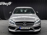 Begagnad Mercedes C450 AMG AMG 367 HK (269 kW) 2015 Palladium silver metallic Sedan