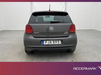 begagnad VW Polo 1.2 TSI P-Sensorer Nybes 360 Kr Skatt 90hk
