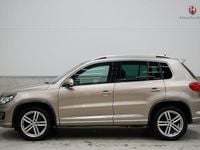 Begagnad VW Tiguan Sport 184 HK (135 kW) 2015 Ljusbrun SUV