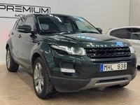Begagnad Land Rover Range Rover evoque 190 HK (139 kW) 2011 Grön SUV