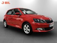 Begagnad Skoda Fabia Style 90 HK (66 kW) 2016 Röd Halvkombi